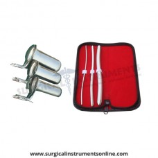 Hegar uterine dilator 3 pieces set,3-4, 7-8, 13-14, collin 3pcs
